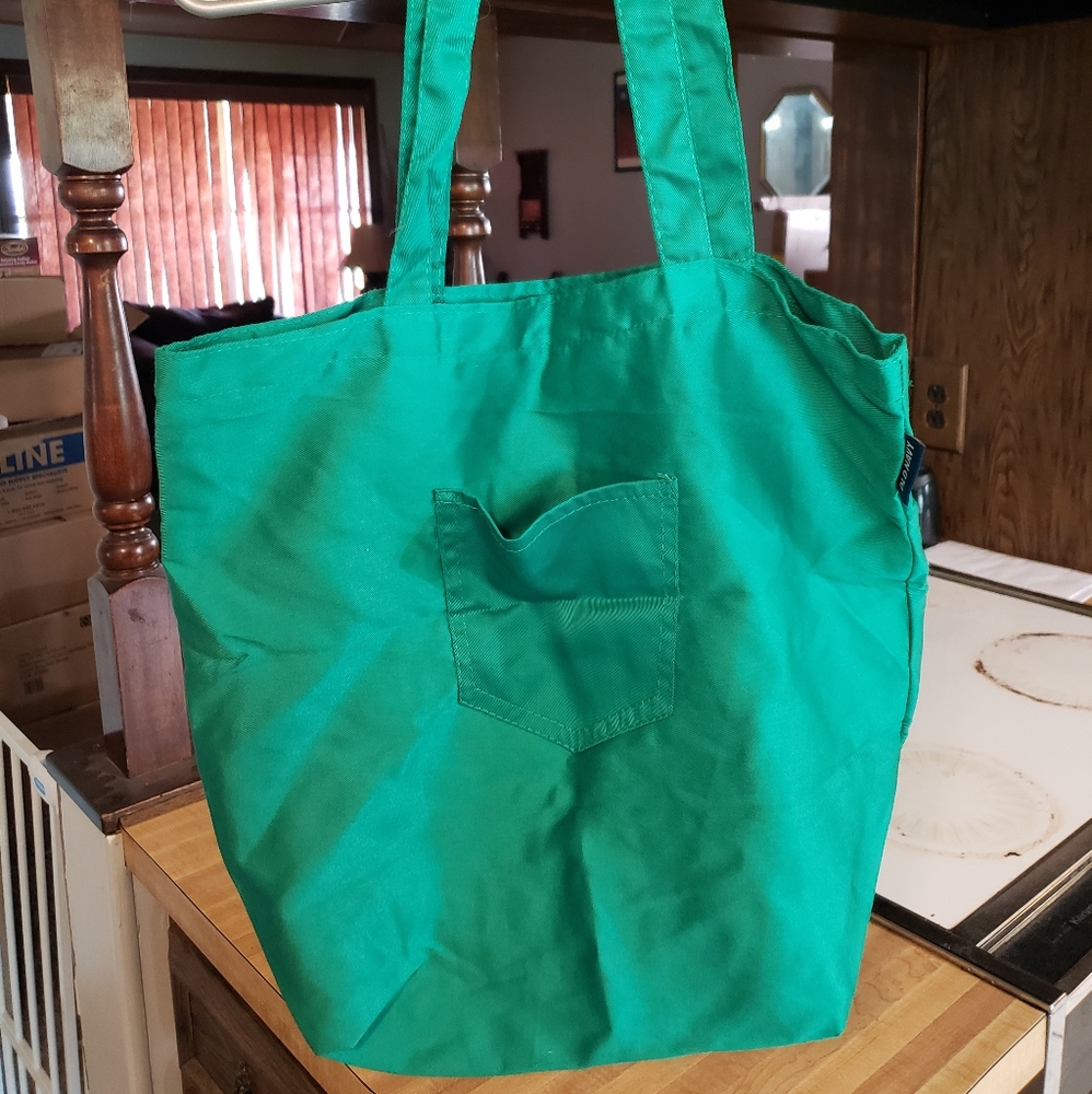 Old Navy green tote